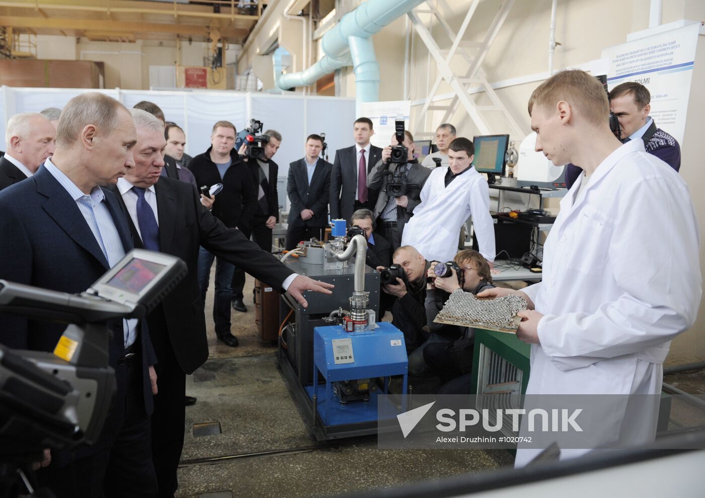Vladimir Putin visits Siberian Federal District