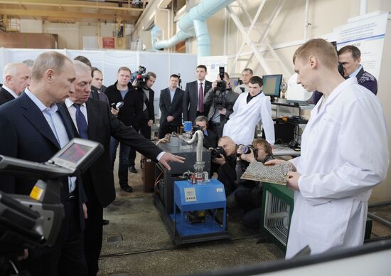 Vladimir Putin visits Siberian Federal District