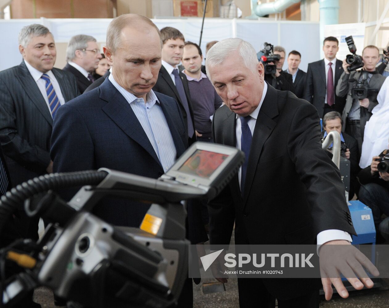 Vladimir Putin visits Siberian Federal District