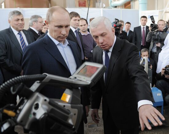 Vladimir Putin visits Siberian Federal District