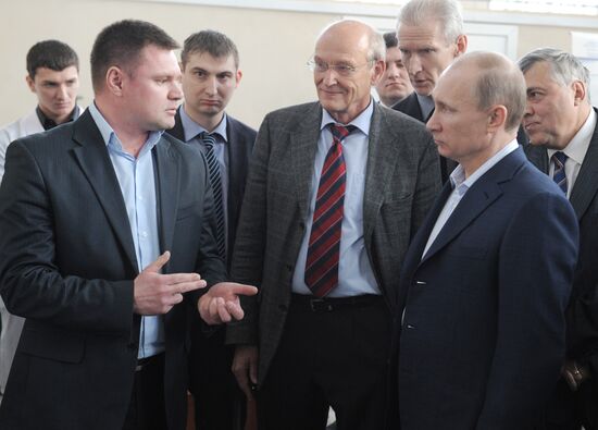 Vladimir Putin visits Siberian Federal District
