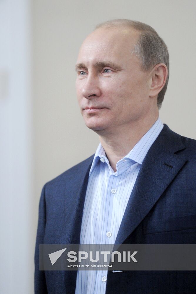 Vladimir Putin visits Siberian Federal District