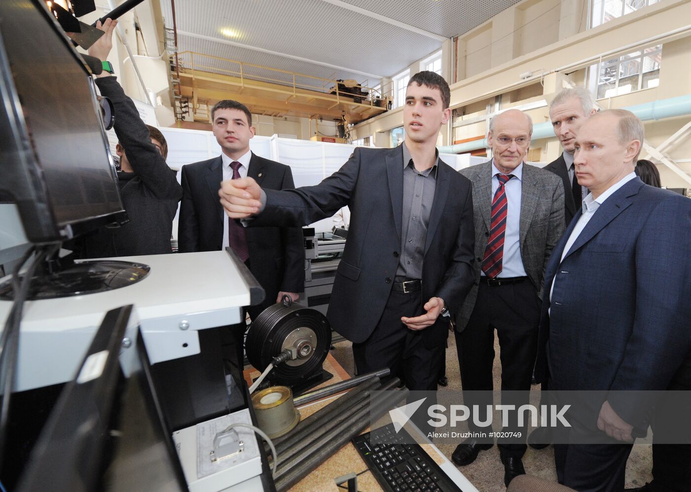 Vladimir Putin visits Siberian Federal District