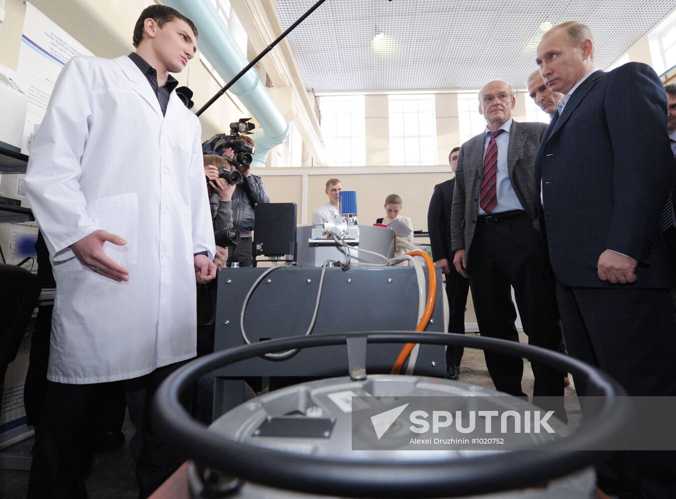 Vladimir Putin visits Siberian Federal District