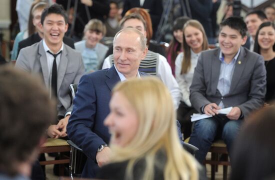 Vladimir Putin visits Siberian Federal District