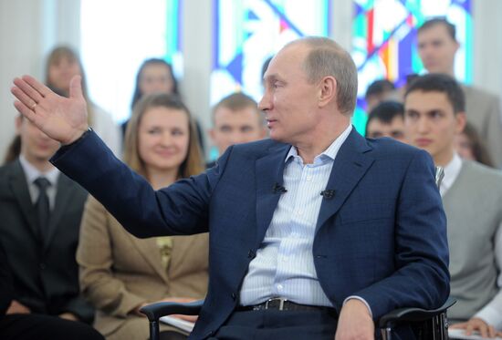 Vladimir Putin visits Siberian Federal District