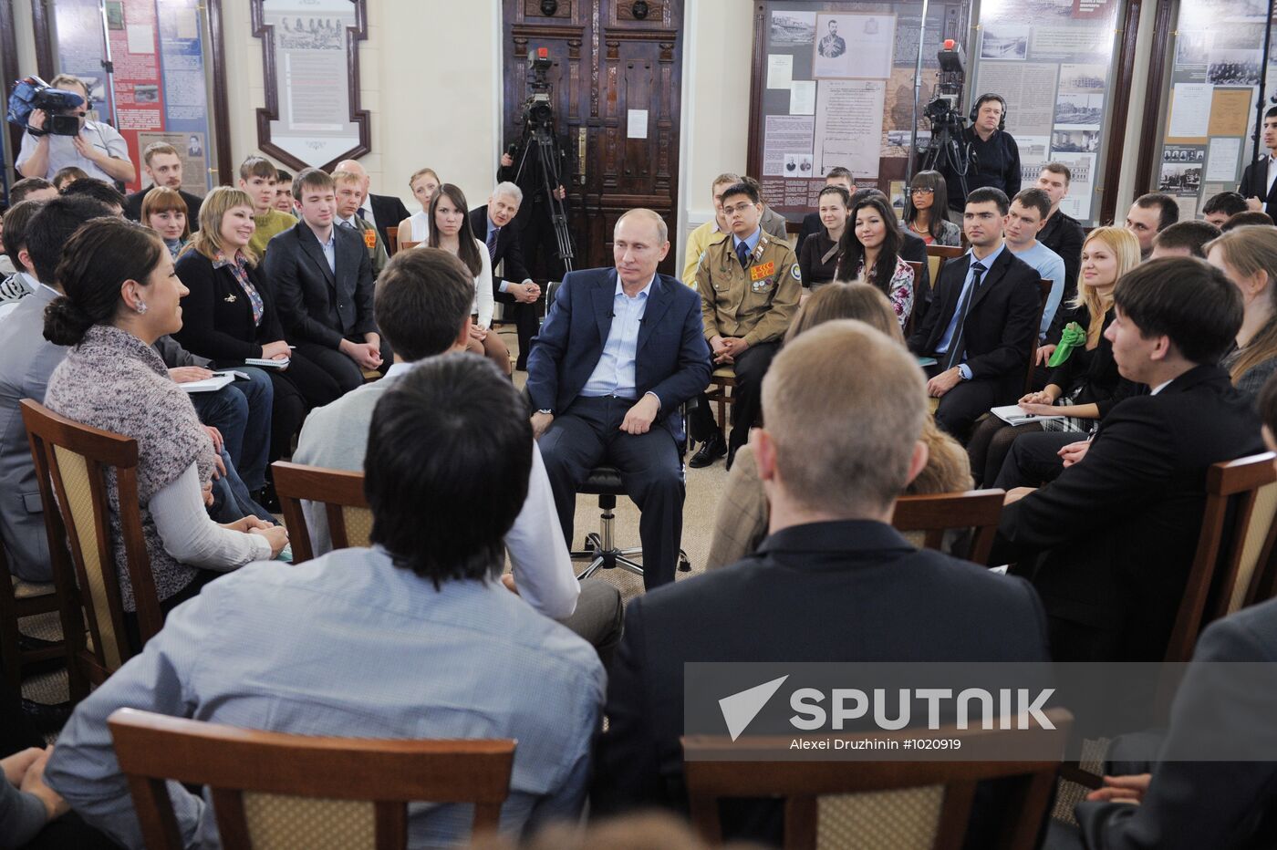 Vladimir Putin visits Siberian Federal District