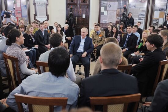 Vladimir Putin visits Siberian Federal District