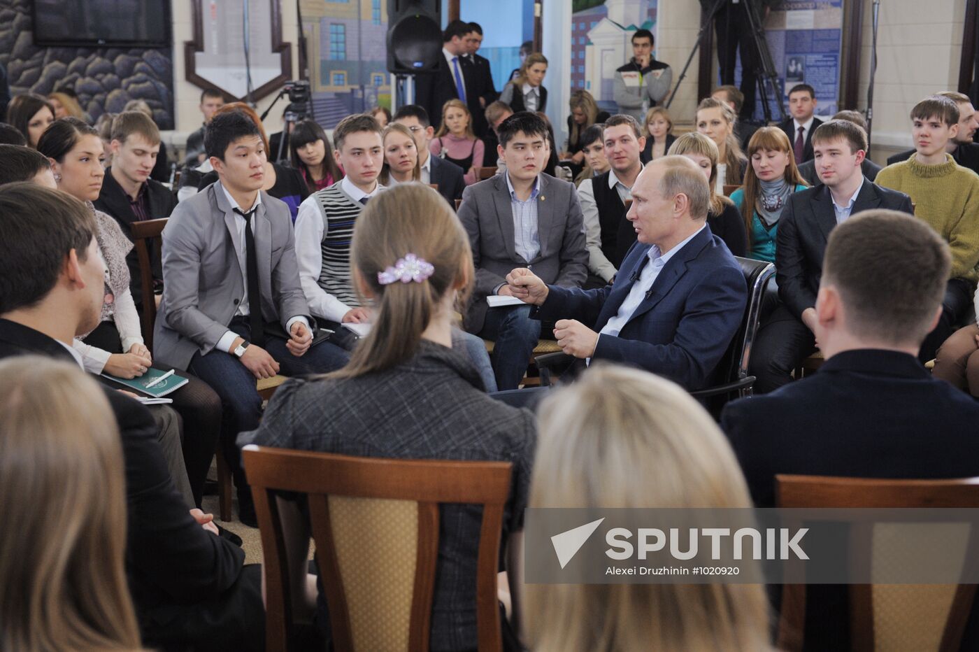 Vladimir Putin visits Siberian Federal District