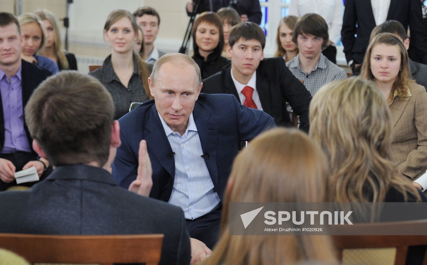 Vladimir Putin visits Siberian Federal District
