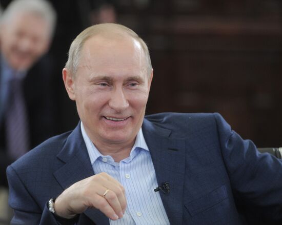 Vladimir Putin visits Siberian Federal District