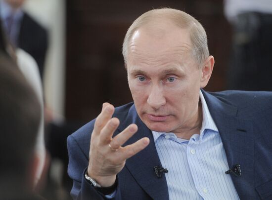 Vladimir Putin visits Siberian Federal District