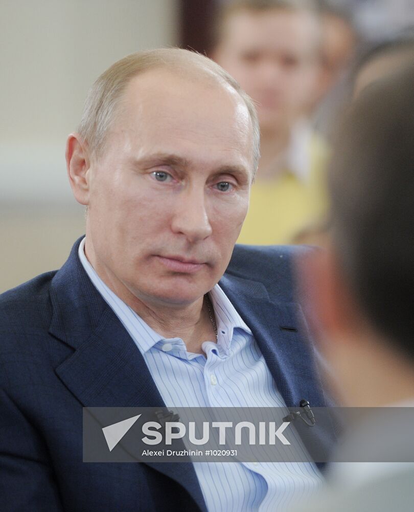Vladimir Putin visits Siberian Federal District