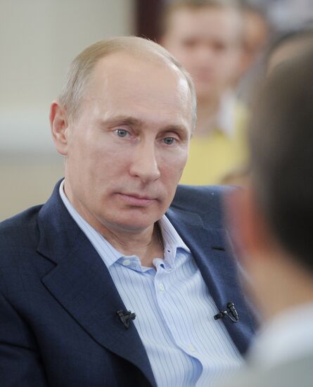 Vladimir Putin visits Siberian Federal District