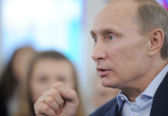 Vladimir Putin visits Siberian Federal District