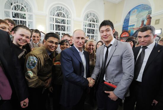 Vladimir Putin on working trip to Siberian Federal District