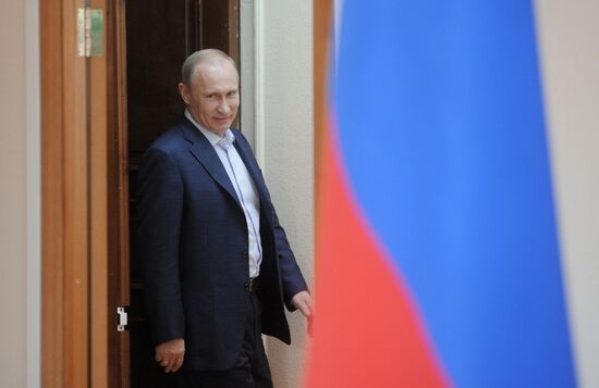 Vladimir Putin visits Siberian Federal District