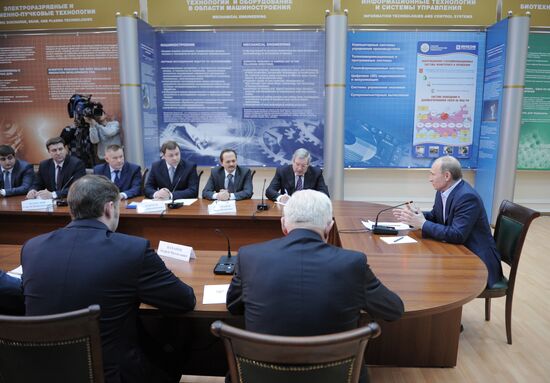 Vladimir Putin visits Siberian Federal District