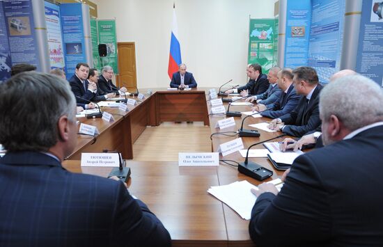 Vladimir Putin visits Siberian Federal District