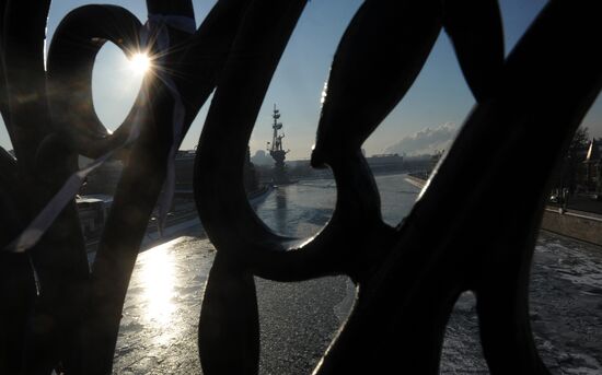 Winter day in Moscow