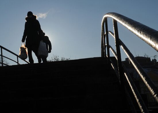 Winter day in Moscow