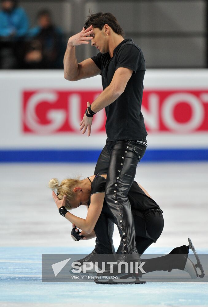 2012 European Figure Skating Championships. Pairs Short Program