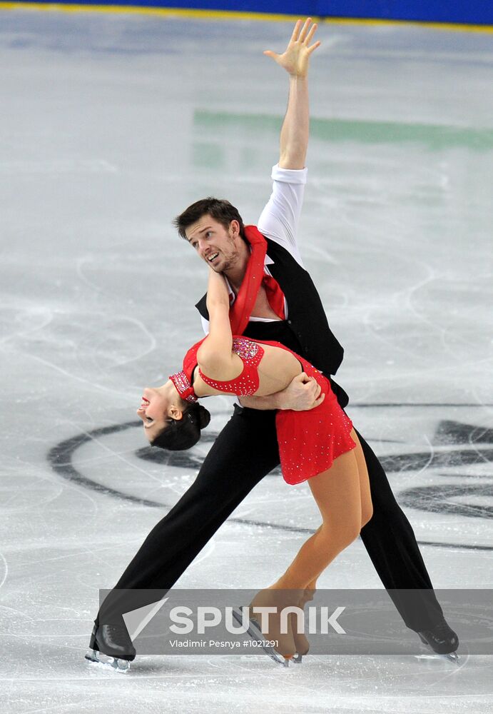 2012 European Figure Skating Championships. Pairs Short Program