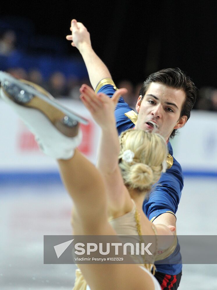 2012 European Figure Skating Championships. Pairs Short Program