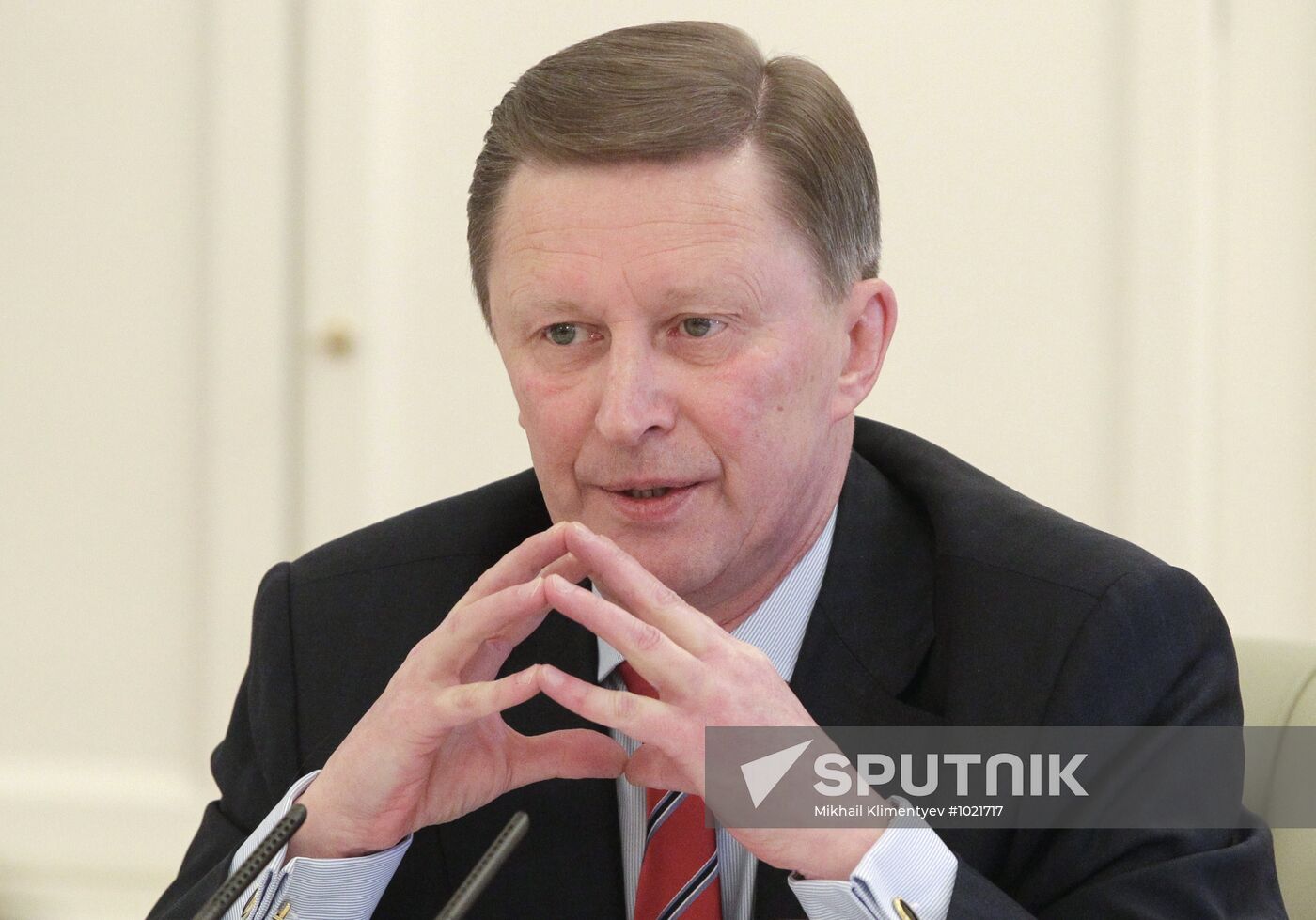 Sergei Ivanov chairs meeting of the Presidential Council