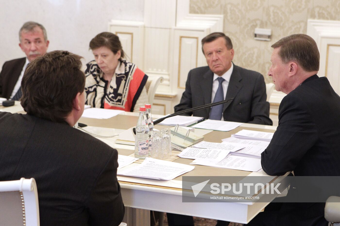 Sergei Ivanov chairs meeting of the Presidential Council