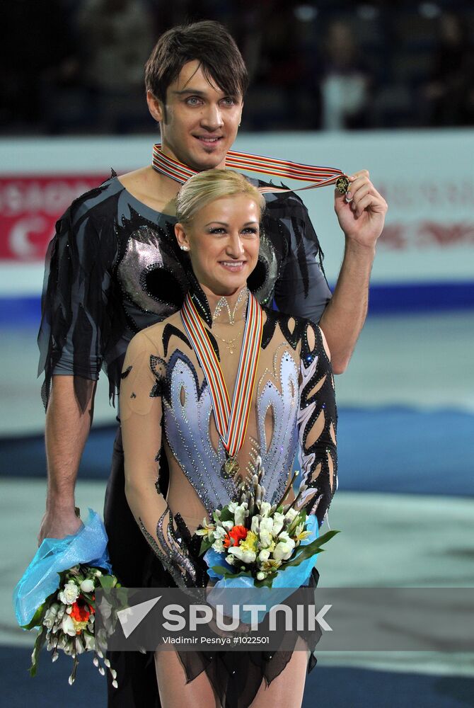 ISU European Figure Skating Championships. Pairs. Free skating