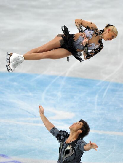 ISU European Figure Skating Championships. Pairs. Free skating