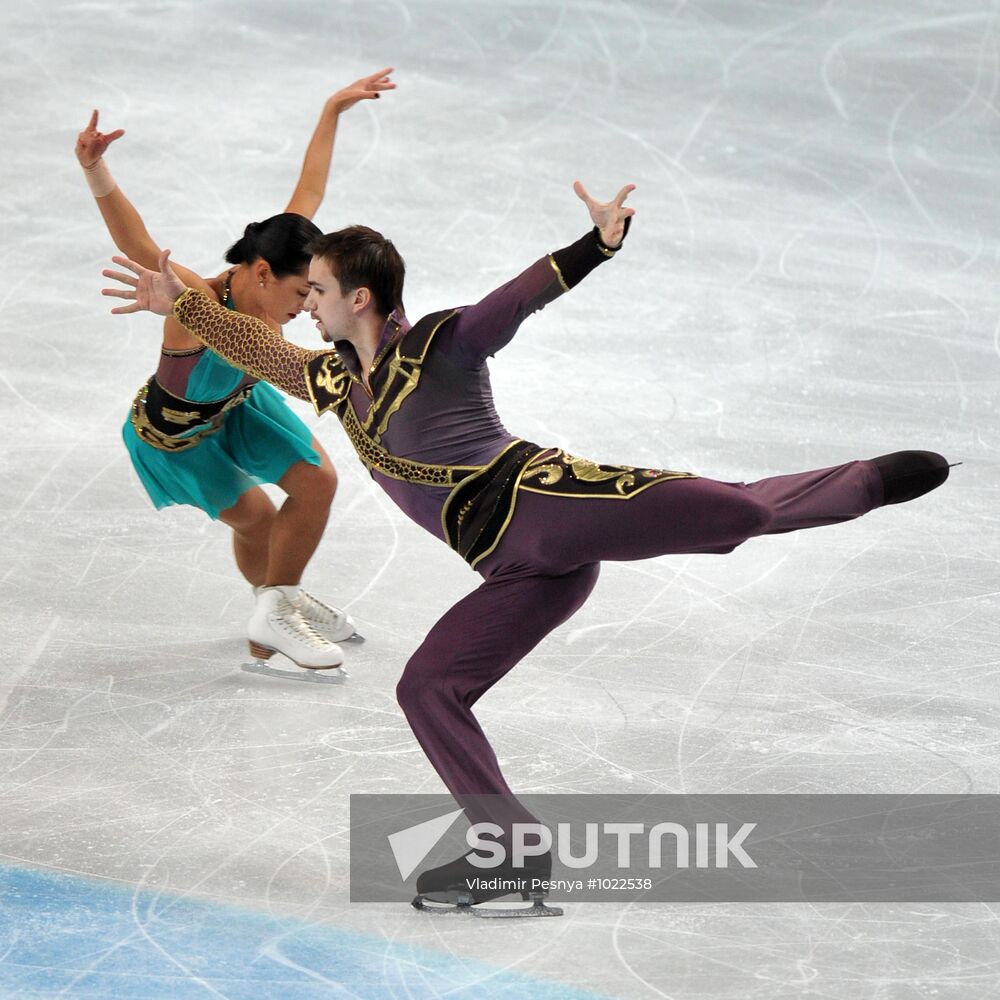 ISU European Figure Skating Championships. Pairs. Free skating