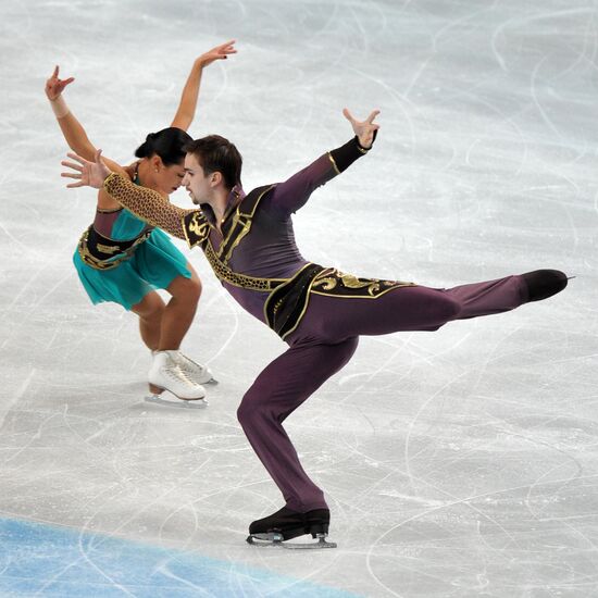 ISU European Figure Skating Championships. Pairs. Free skating