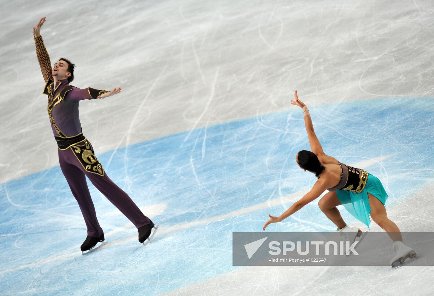 ISU European Figure Skating Championships. Pairs. Free skating