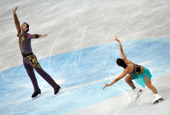 ISU European Figure Skating Championships. Pairs. Free skating