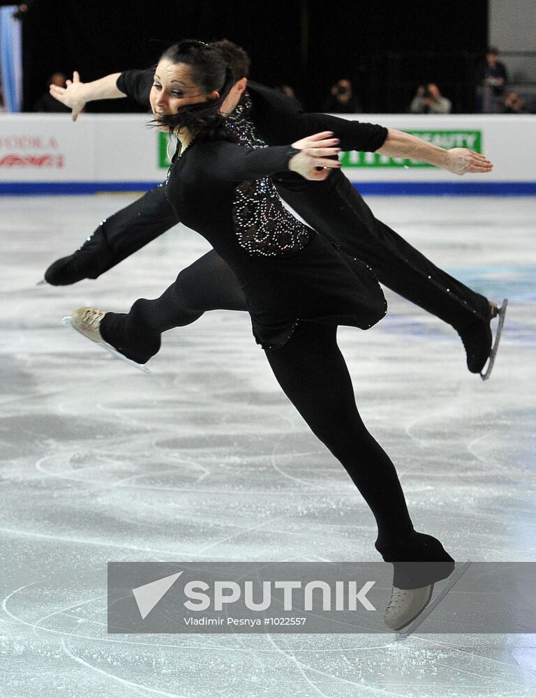 ISU European Figure Skating Championships. Pairs. Free skating