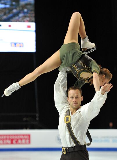 ISU European Figure Skating Championships. Pairs. Free skating