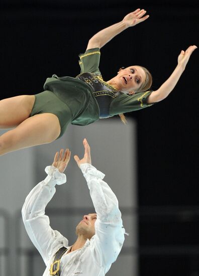 ISU European Figure Skating Championships. Pairs. Free skating