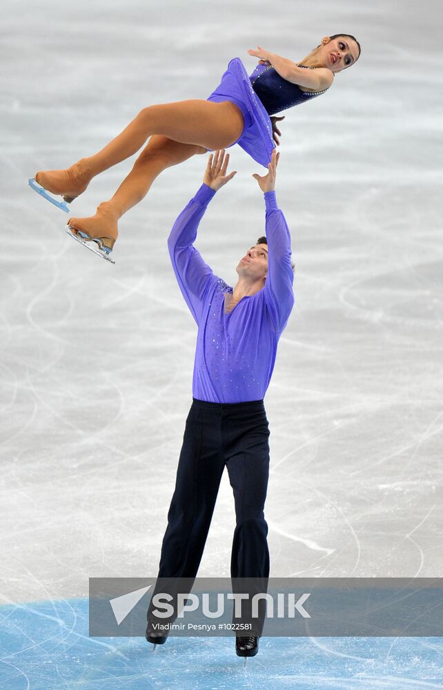 ISU European Figure Skating Championships. Pairs. Free skating