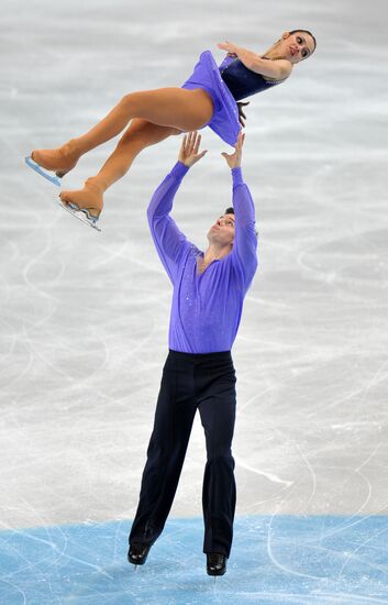 ISU European Figure Skating Championships. Pairs. Free skating