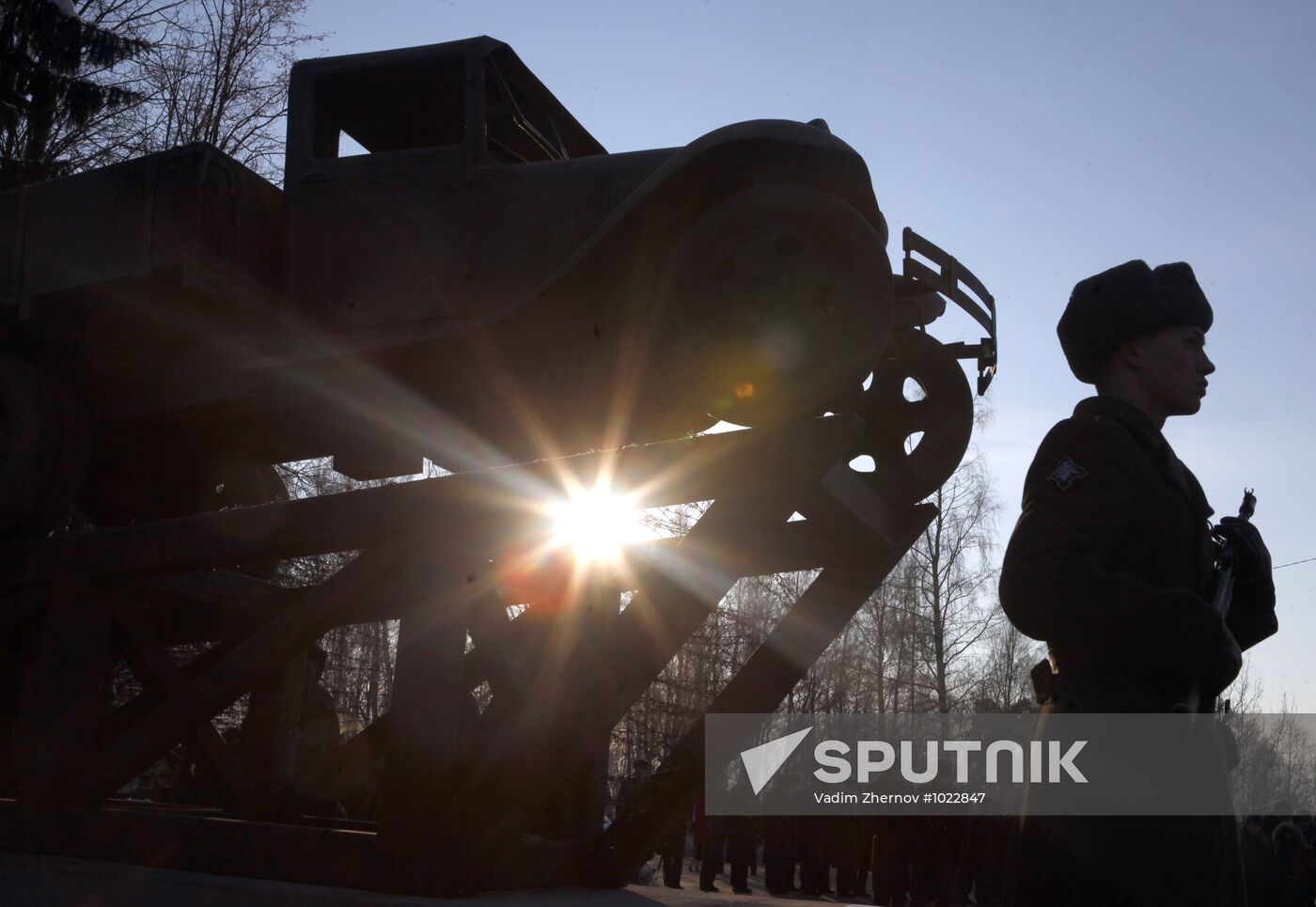 Monument to GAZ AA truck unveiled in Leningrad Region