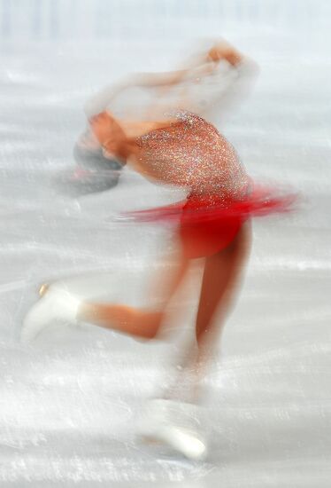 European Figure Skating Championships. Women's short program