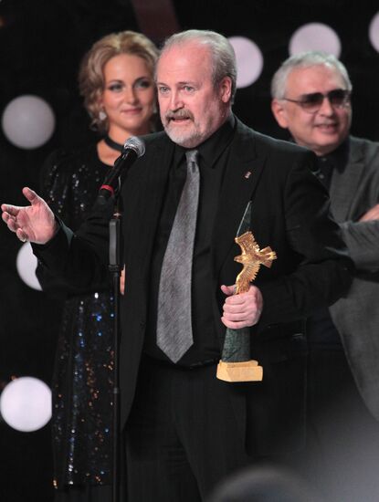 Golden Eagle Award winners at award ceremony