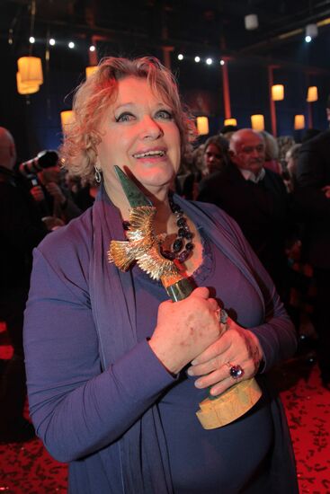 Golden Eagle Award winners at award ceremony