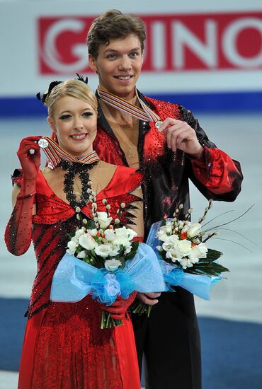 Figure skating European Championships. Ice dancing