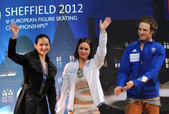 Figure skating European Championships. Ice dancing