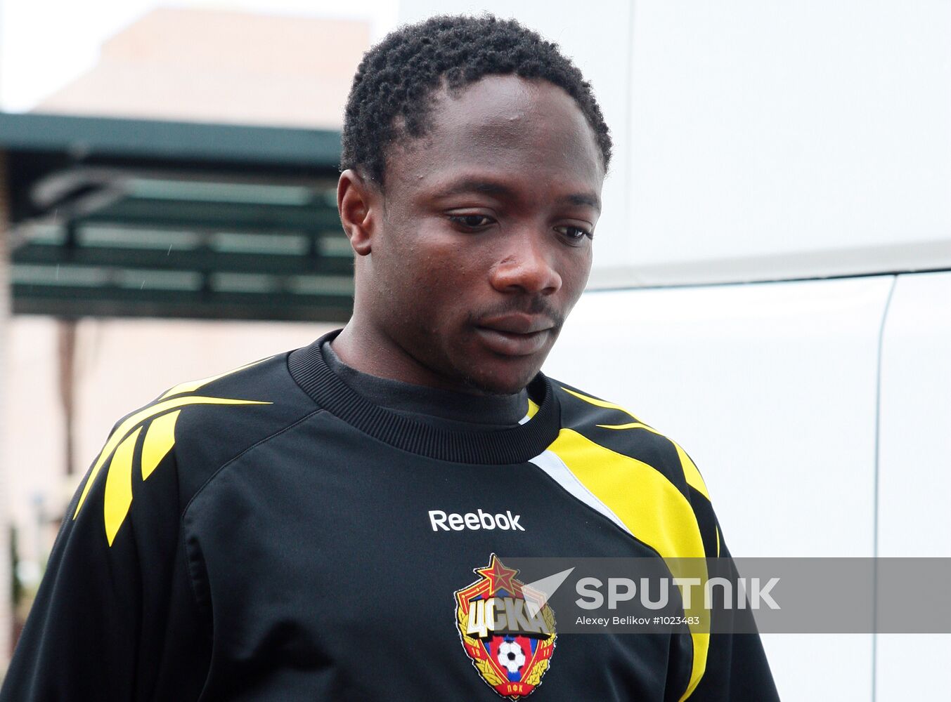 Football. Pre-season CSKA team training camp