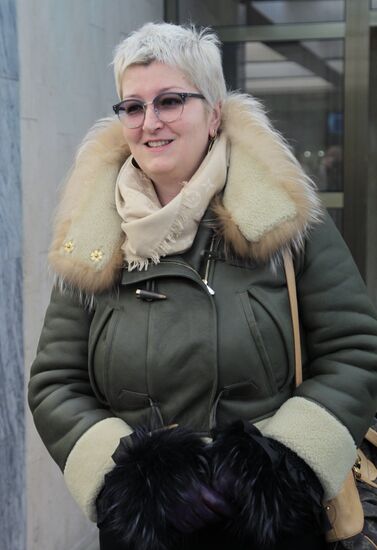 Golden Eagle Award winners at award ceremony