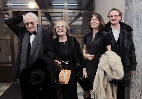 Golden Eagle Award winners at award ceremony